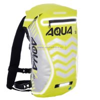 Oxford Vodotěsný batoh Aqua V20 Extreme Visibility, Anglie (žlutá fluo/reflexní prvky, objem 20l)