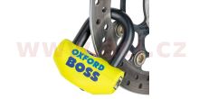 Zámek U profil Boss, OXFORD (žlutý/černý, průměr čepu 12,7 mm)