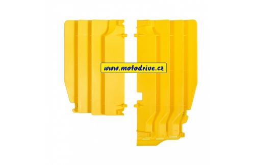 Polisport Mřížky/Přední kryty chladiče RMZ 250 Suzuki žlutá 2010-2015