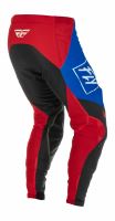 Kalhoty LITE, FLY RACING - USA 2022 (červená/bílá/modrá)