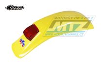 Blatník zadní UFO Vintage - ME08027-D - univerzální + Enduro se světlem – 125+250+500 / 83-93 (Honda XR350+XR500 a podobně) - barva žlutá