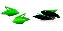 Bočnice Kawasaki KXF450 / 12-15 + KXF250 / 13-16 - barva zelená