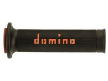 Gripy A010 (road) délka 120 + 125 mm, DOMINO (černo-oranžové)