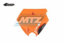 Tabulka přední KTM 125SX+250SX / 03-06 + 250SX+450SX+525SX-Racing / 03-06 - barva oranžová