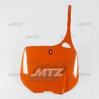 Tabulka přední KTM 125SX+250SX+300SX + 125EXC+250EXC+300EXC+360EXC + 400+620-LC4 / 93-00 - (barva oranžová KTM 1998-2019)