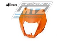 Maska předního světla KTM EXC+EXCF / 14-16 (bez světla) - barva oranžová