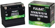 Lithiová baterie  LiFePO4  YTX7A-BS, YTZ14S-BS  FULBAT  12V, 5Ah, 300A, hmotnost 0,85 kg, 150x87x93