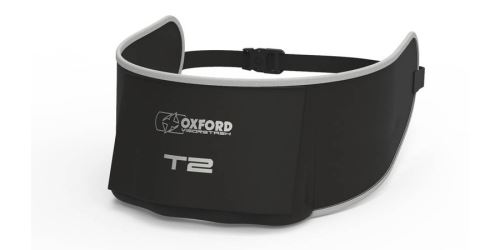 Vak na plexi VisorStash T2 Deluxe polstrovaný s kapsou, OXFORD (černý/šedý)