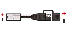 Redukce kabelu pro nabíječky Oximiser, OXFORD (konektor SAE)