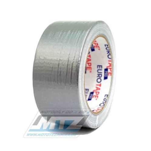 Páska americká (páska textilní Duct Tape) - 48mm x 25m - stříbrná