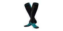 Ponožky SKY - Non compressive, UNDERSHIELD (černá/modrá, vel. 35/38)