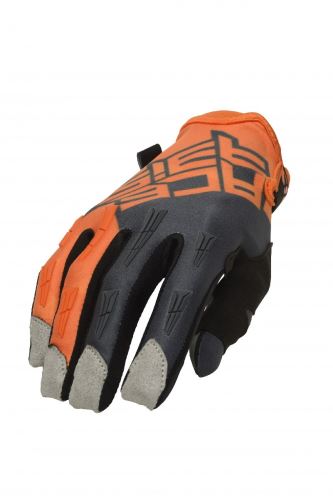 ACERBIS motokrosové rukavice MX X-H oranž/šedá