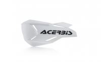 ACERBIS náhradní plasty k chráničům páček X-FACTORY bez montážního kitu bílá/černá