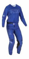 Kalhoty KINETIC FUEL, FLY RACING - USA 2022 (modrá/bílá)