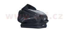 Tankbag na motocykl Q30R QR, OXFORD (černý, s rychloupínacím systémem na víčka nádrže, objem 30 l)