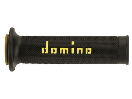 Gripy A010 (road) délka 120 + 125 mm, DOMINO (černo-žluté)