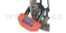 Zámek U profil Boss, OXFORD (oranžový/černý, průměr čepu 12,7 mm)