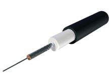 Zapalovací kabel 7 mm silikonový s měděným drátem, TESLA (1 m , černý)