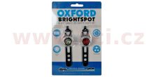 Sada světel na kolo BRIGHT SPOT, OXFORD (LED, světelný tok 5/2 lm)