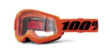 STRATA 2 NEW, brýle 100% oranžové, čiré plexi