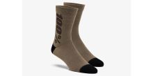 Ponožky zateplené RYTHYM Merino vlna, 100% (hnědé)