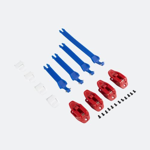 Náhradní pásky + přezky O´Neal pro boty RIDER modrá/červená/bílá