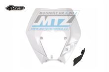 Maska předního světla KTM EXC+EXCF / 08-13 (bez světla) - barva bílá