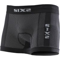 SIXS BOX2 boxerky s vložkou carbon černá XS/S