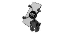 Kompletní sestava držáku pro menší telefony X-Grip se &quot;Snap-Link Tough-Claw&quot; upínaním na řidítka, RAM Mounts