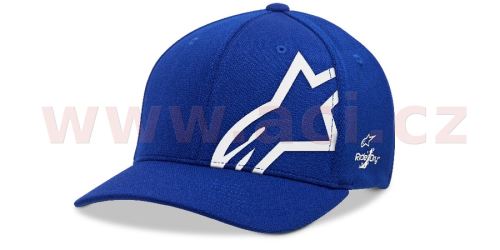 Kšiltovka CORP SHIFT SONIC TECH HAT, ALPINESTARS (modrá/bílá)