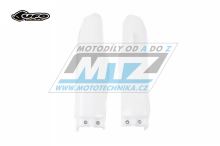 Kryty předních vidlic Suzuki RM85 / 00-22 - barva bílá