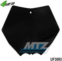 Tabulka přední KTM 125SX+144SX+150SX+250SX / 07-12 + 250SXF+350SXF+450SXF / 07-12 - (barva černá)