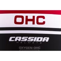Přilba Oxygen Jawa OHC, CASSIDA (červená matná/černá/bílá)