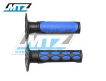 Rukojeti/Gripy Offroad MX1 (115mm) - černo-modré