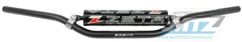 Řídítka ZETA CX MX-121 (7/8” = 22mm) s polstrem - ZETA ZE09-1211 - Honda+Yamaha - černé
