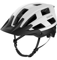 Cyklo přilba s headsetem M1, SENA (matná bílá, vel. L)