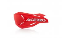 ACERBIS náhradní plasty k chráničům páček X-FACTORY bez montážního kitu červená/bílá