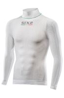 SIXS TS3L funkční odlehčené triko s dl. rukávem a rolákem bílá