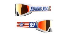 brýle EKS GOX Ronnie Mac bílá/modrá/červená
