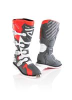 ACERBIS boty X-RACE červená/šedá 42