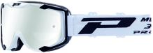 Brýle Progrip 3400BIFL - bílé se stříbrnožlutým zrcadlovým sklem