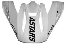 Kšilt pro přilby S-M5 RAYON, ALPINESTARS (bílá/černá matná) 2022