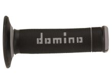 Gripy A190 (offroad) délka 123 + 120 mm, DOMINO (černo-šedé)