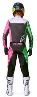 Kalhoty RACER COMPASS 2022, ALPINESTARS (černá/zelená neon/růžová fluo)