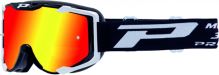 Brýle Progrip 3400NEFL - černé se zlatočerveným zrcadlovým sklem