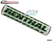 Polstr na hrazdu řidítek (rulička na hrazdu) - Renthal SX-Pad P267 - bílo-zelený