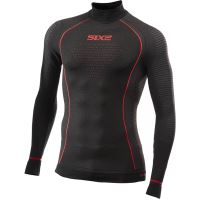 SIXS TS3W CU zimní tričko s dl. rukávem a stojáčkem černá XS/S