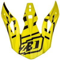 Kšilt pro přilby X1.9 a X1.9D, ZED (žlutá fluo/černá)