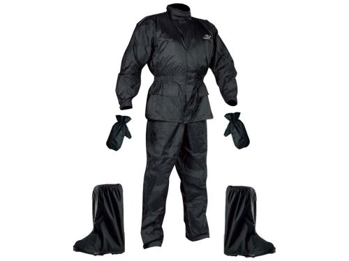 Set Rainpack bunda/kalhoty/rukavice/boty, NOX - Francie (černá)