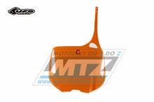 Tabulka přední KTM 125SX+250SX+300SX + 125EXC+250EXC+300EXC+360EXC + 400+620-LC4 / 93-00 - barva oranžová (oranžová KTM 1998-2019)